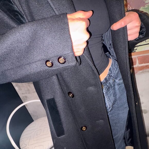 Vintage 'V.I.Petites' Wool Coat - Picture 6 of 9